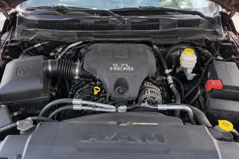 2020 Ram 1500 5.7L HEMI Engine | Used Engines for Sale inside car