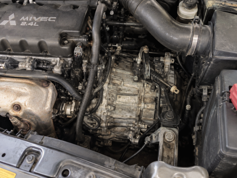 2006 Mitsubishi Eclipse 2.4L Manual Used Transmission bay