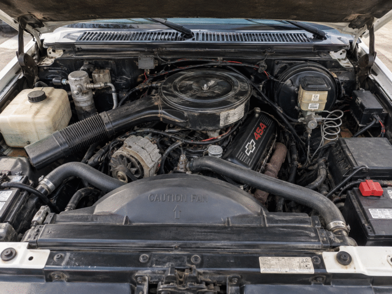 1988 Chevy Truck 3500 engine bay