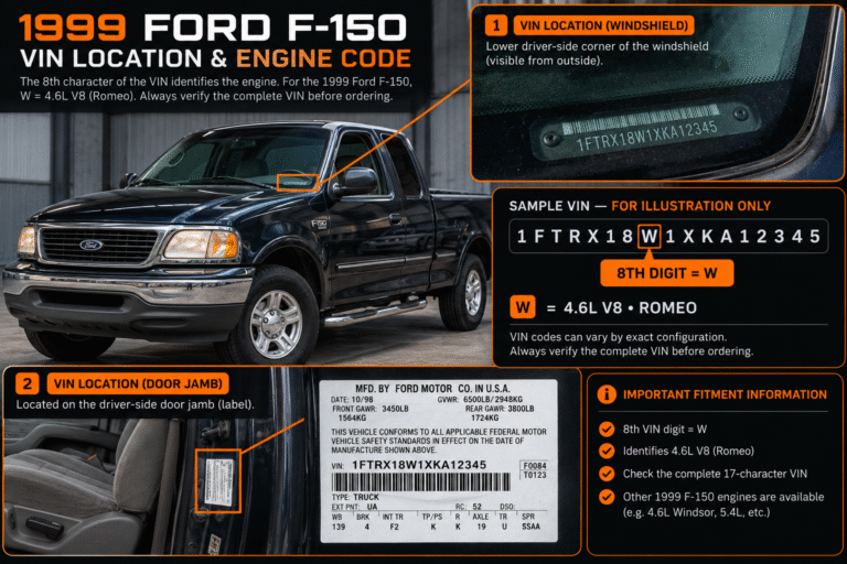 1999 ford truck f150 vin