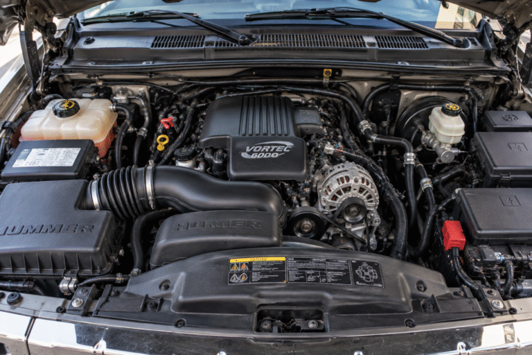 2005 Hummer H2 Engine – 6.0L bay