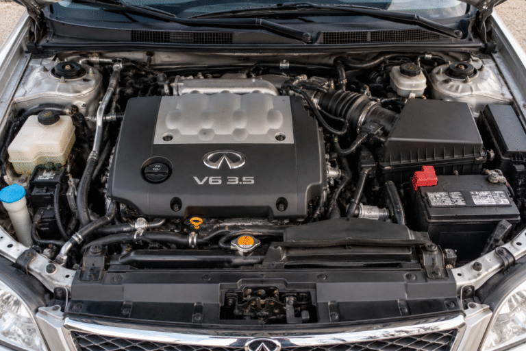 2002 Infiniti I35 Transmission bay