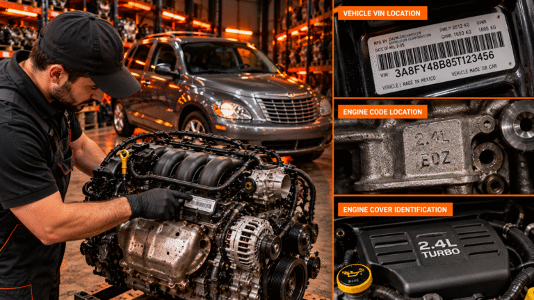 2005 Chrysler PT Cruiser Engine vin