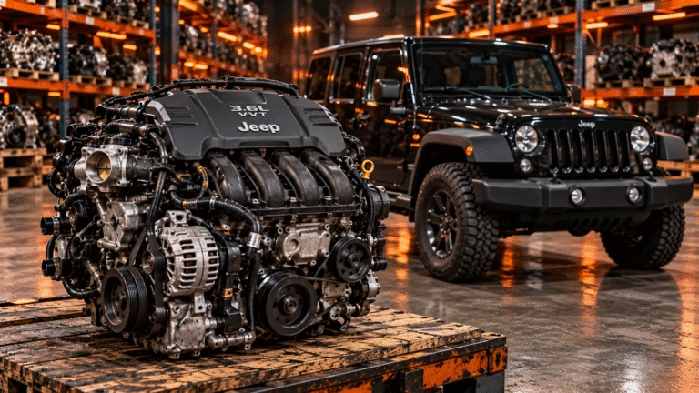 2017 Jeep Wrangler Engine-3.6L