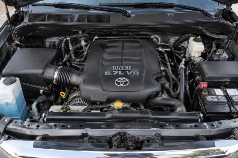 2013 Toyota Tundra 5.7L Engine bay