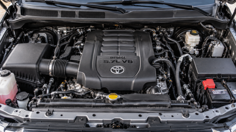 2017 Toyota Tundra Engine – 5.7L bay