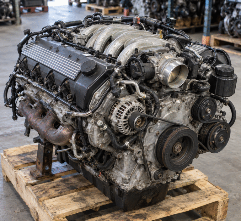 2002 Jaguar Vanden Plas Engine